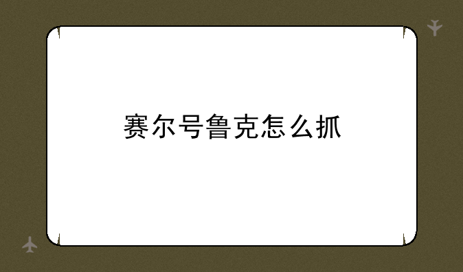 赛尔号鲁克怎么抓