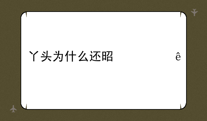 丫头为什么还是死了