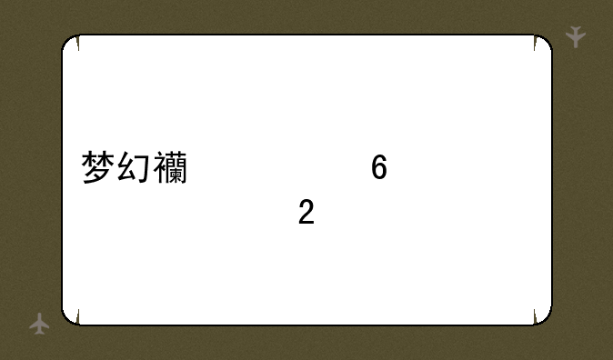 梦幻西游十大养老区