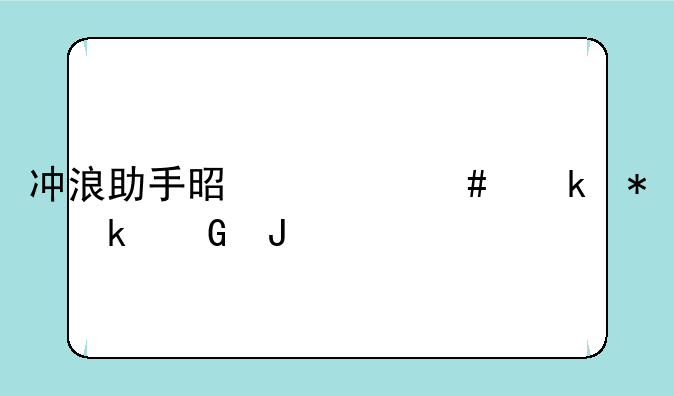 冲浪助手是什么业务多少钱