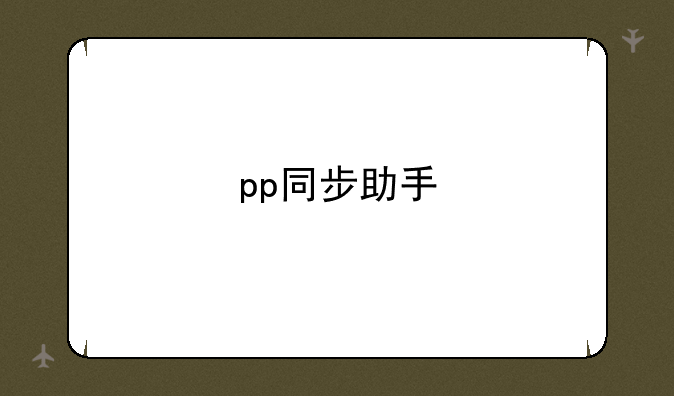 pp同步助手
