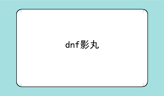 dnf影丸